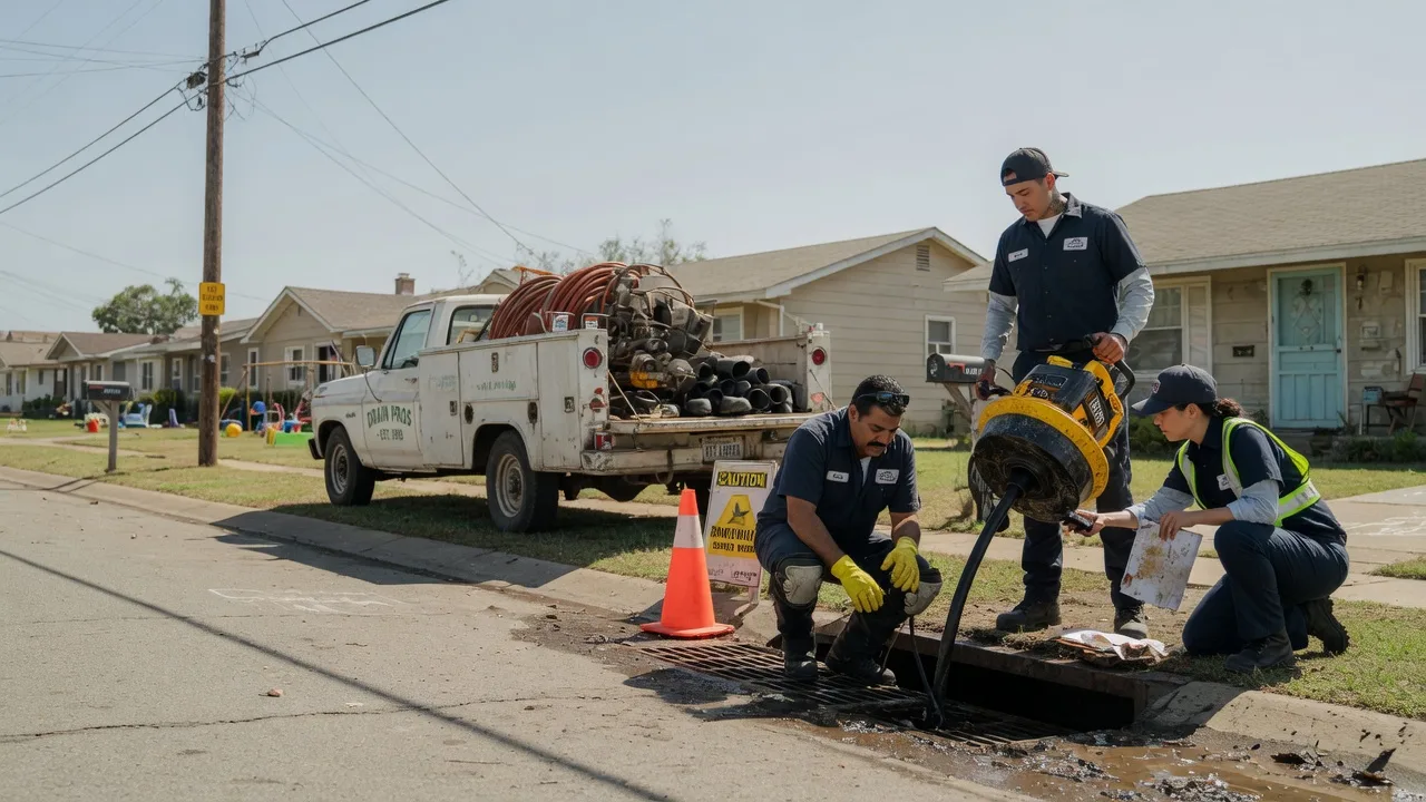 Drain Cleaning in Kingsville, TX near me
